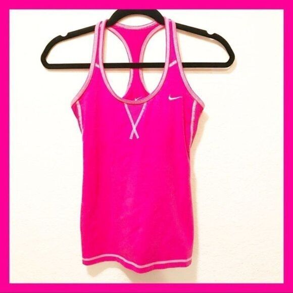 Pink Nike Dri-Fit Athletic top - Picture 1 of 7